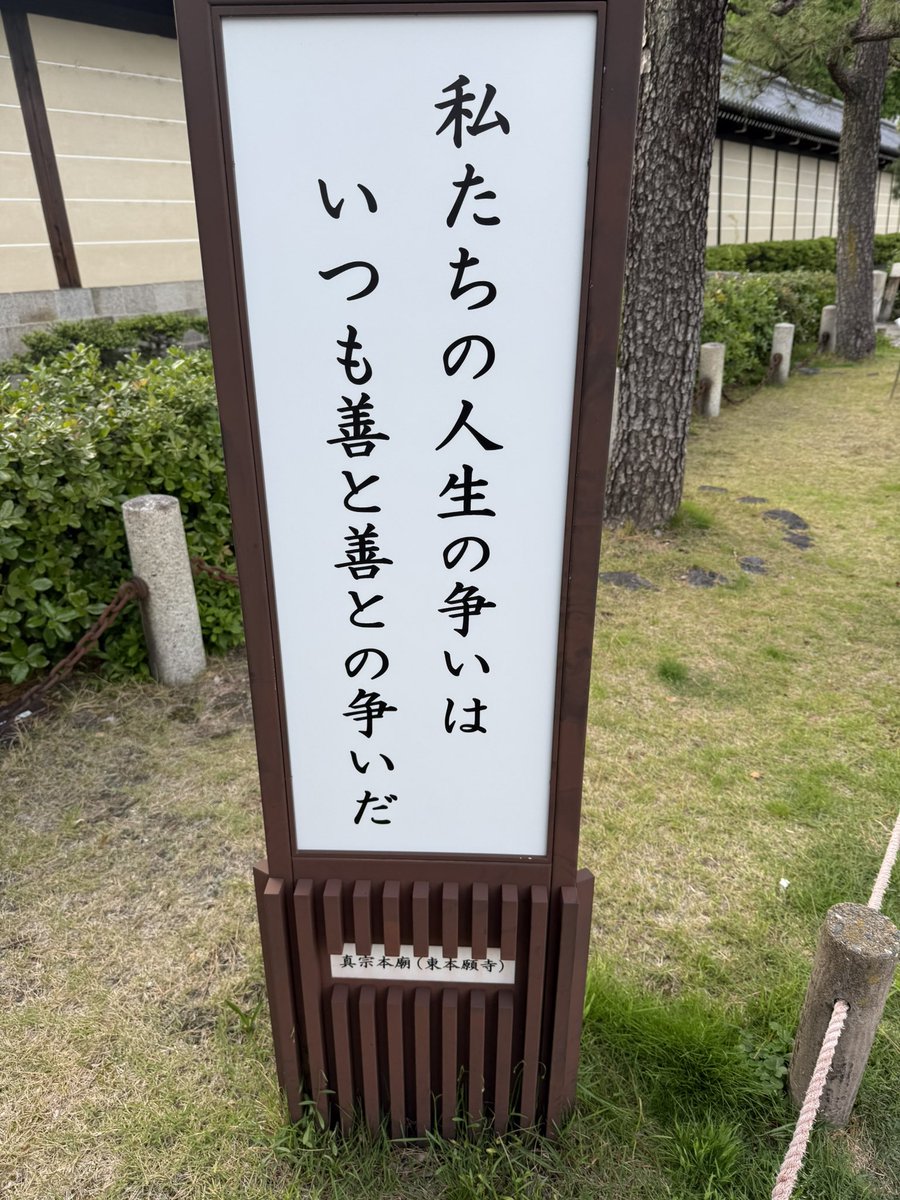 kabutotomoni's tweet photo. たまたま見かけたけど、本当にそうだと思うな https://t.co/95O7ku4kSu