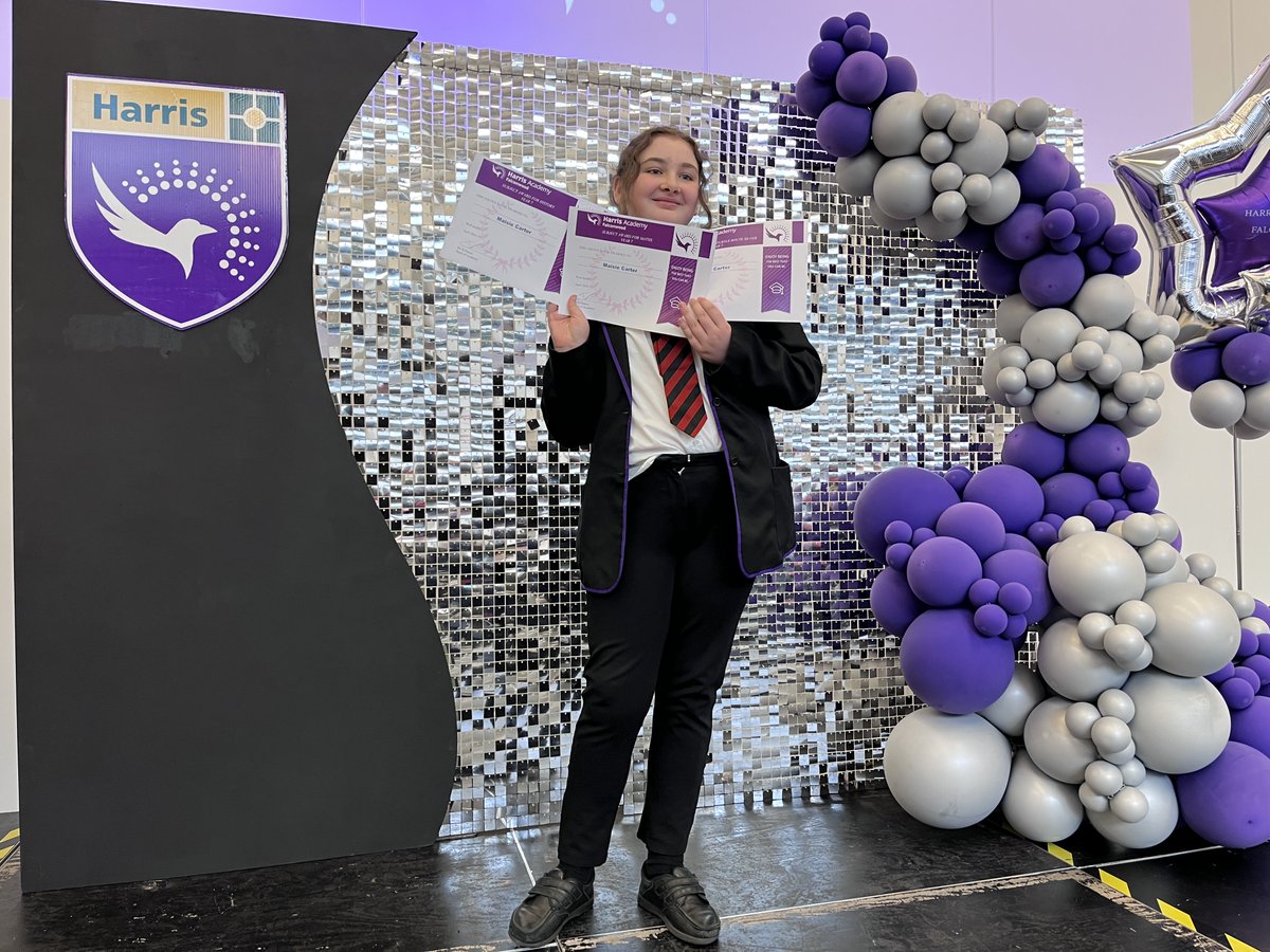 HAFalconwood's tweet image. Ms McNeill welcomed many families this morning to the Academy to celebrate the successes of our Year 7 cohort. We were even treated to a song by Riley and Manveer. Well done to all the award winners today. #serve #support #success