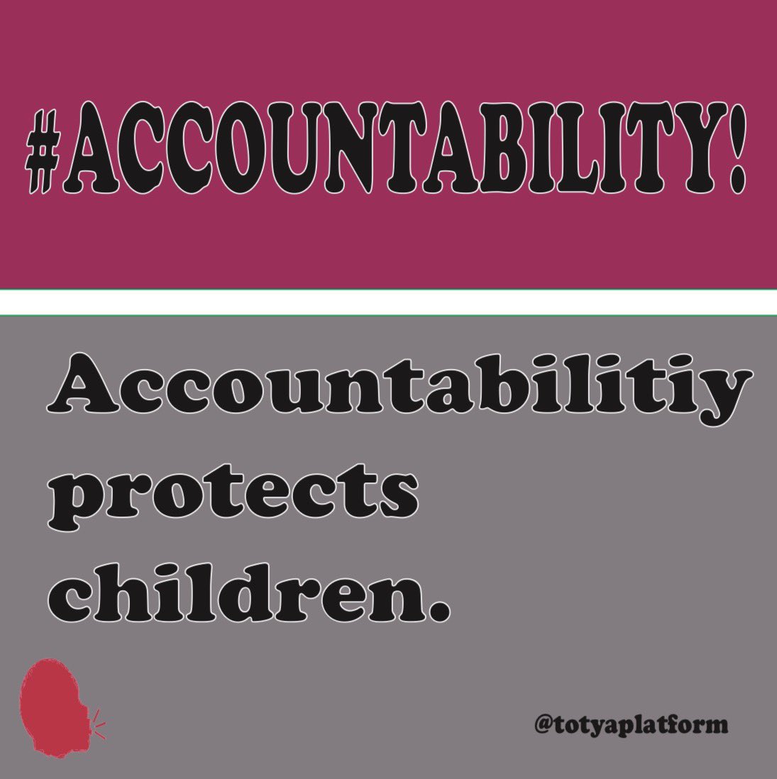 totyaplatform's tweet image. Accountability keeps every child safe. 🤍

“When we hold ourselves accountable, we create spaces where children are protected, heard, and safe.” 🤍
#BreakTheSilence #protection #accountability #trend