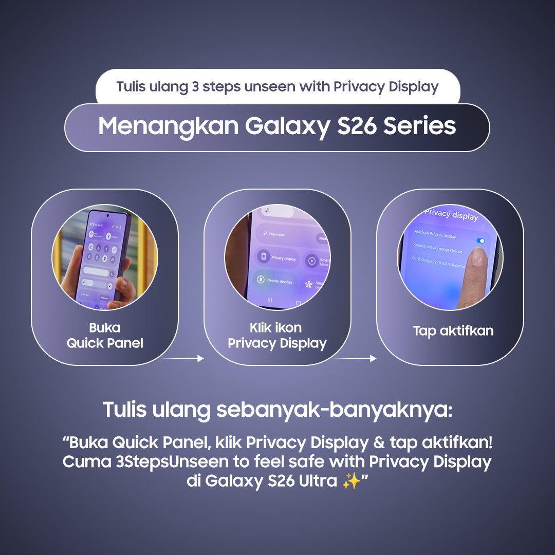Samsung Indonesia tweet media