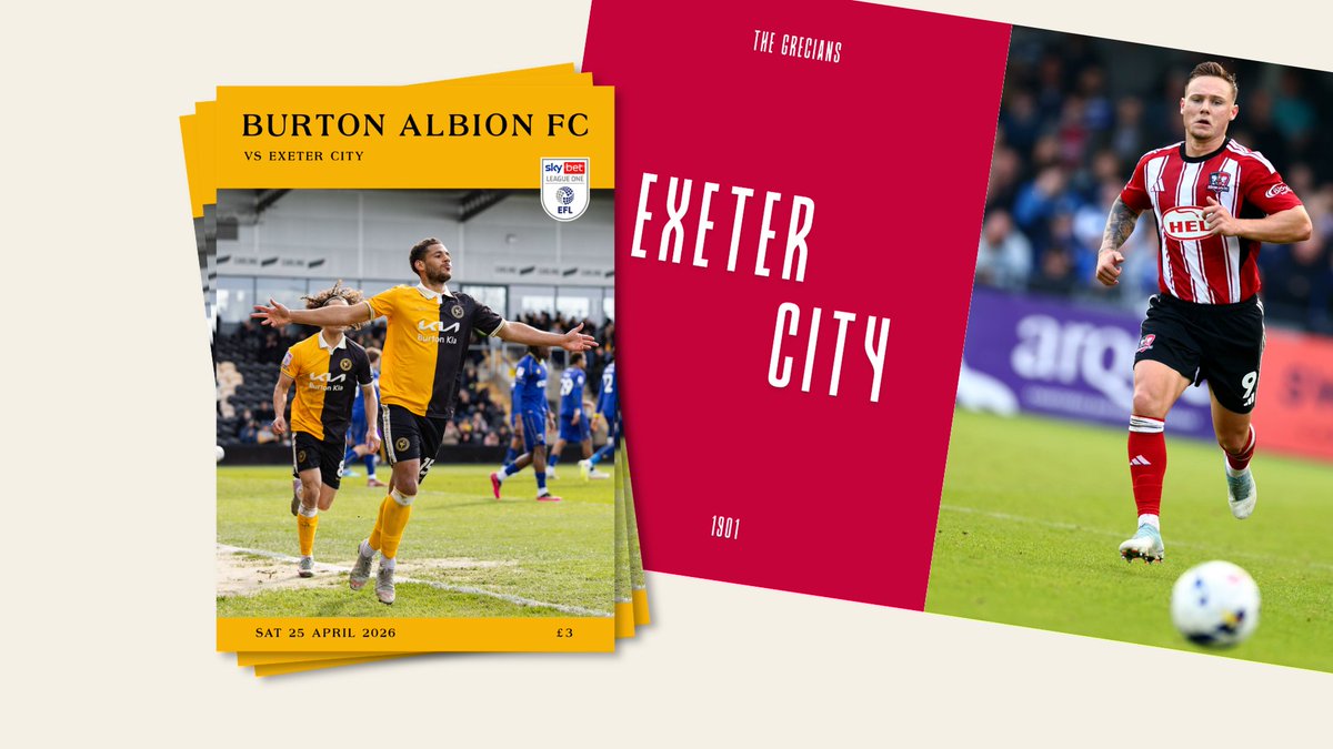 burtonalbionfc's tweet photo. One final #MatchdayProgramme from @CurtisSport to end the season features an interview with the captain, printing press from Albion's first ever second-tier season and a look back at last year's great escape!

📕 https://t.co/PDjCkK6gip https://t.co/TLC8fjWXZK