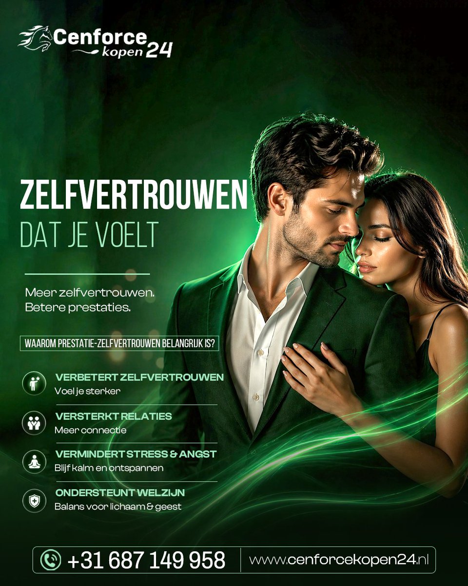CenforceK's tweet photo. Meer zelfvertrouwen. Betere prestaties.
Met CenforceKopen24 ben je klaar voor elk moment 💚
Discreet bestellen en snelle levering
👉 https://t.co/b2Yh2QPv8F
📞 WhatsApp +31 687 149 958

#CenforceKopen24 #Zelfvertrouwen #MannenGezondheid #Discreet #Relaties #Energie #Lifestyle https://t.co/m067liDumh