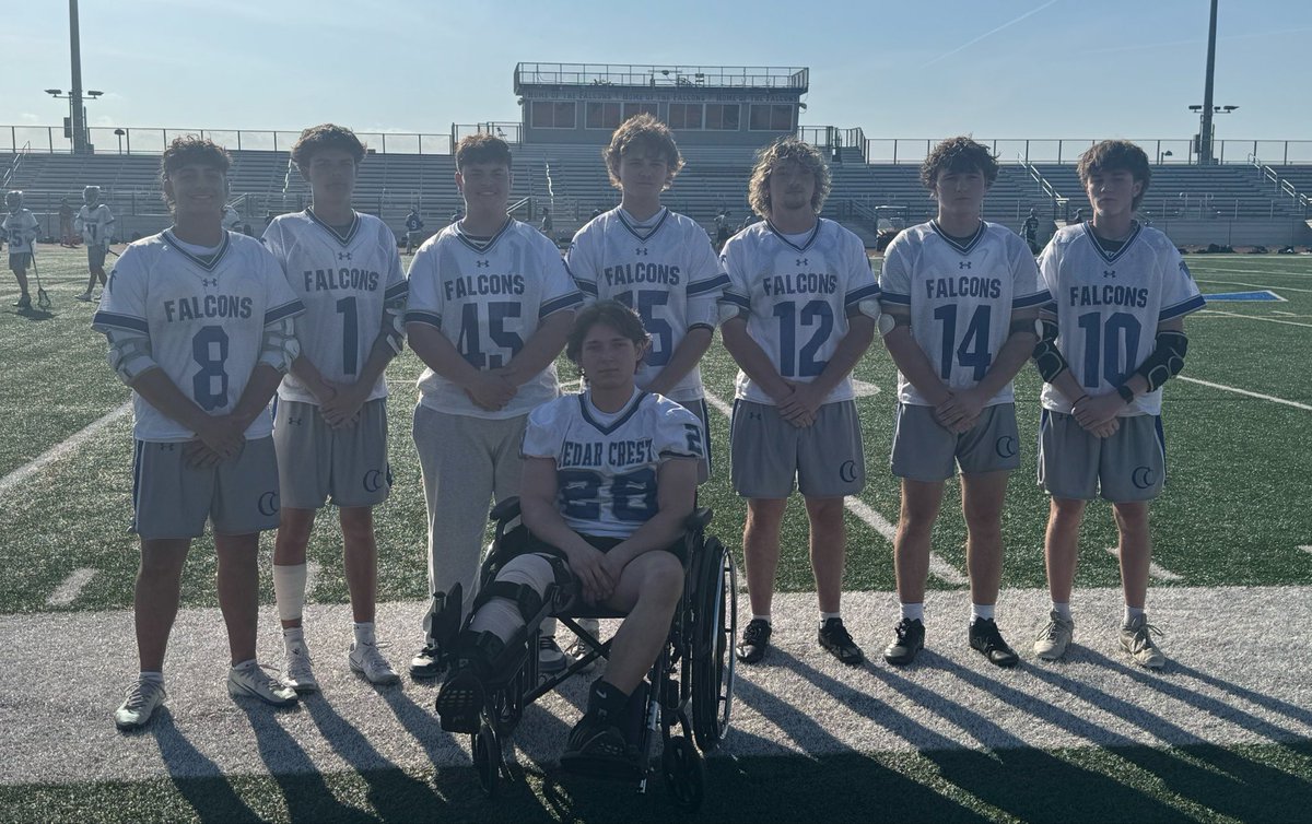 CCHSFalcons's tweet image. Congratulations and Thank You CC Boys Lacrosse Seniors and their families.