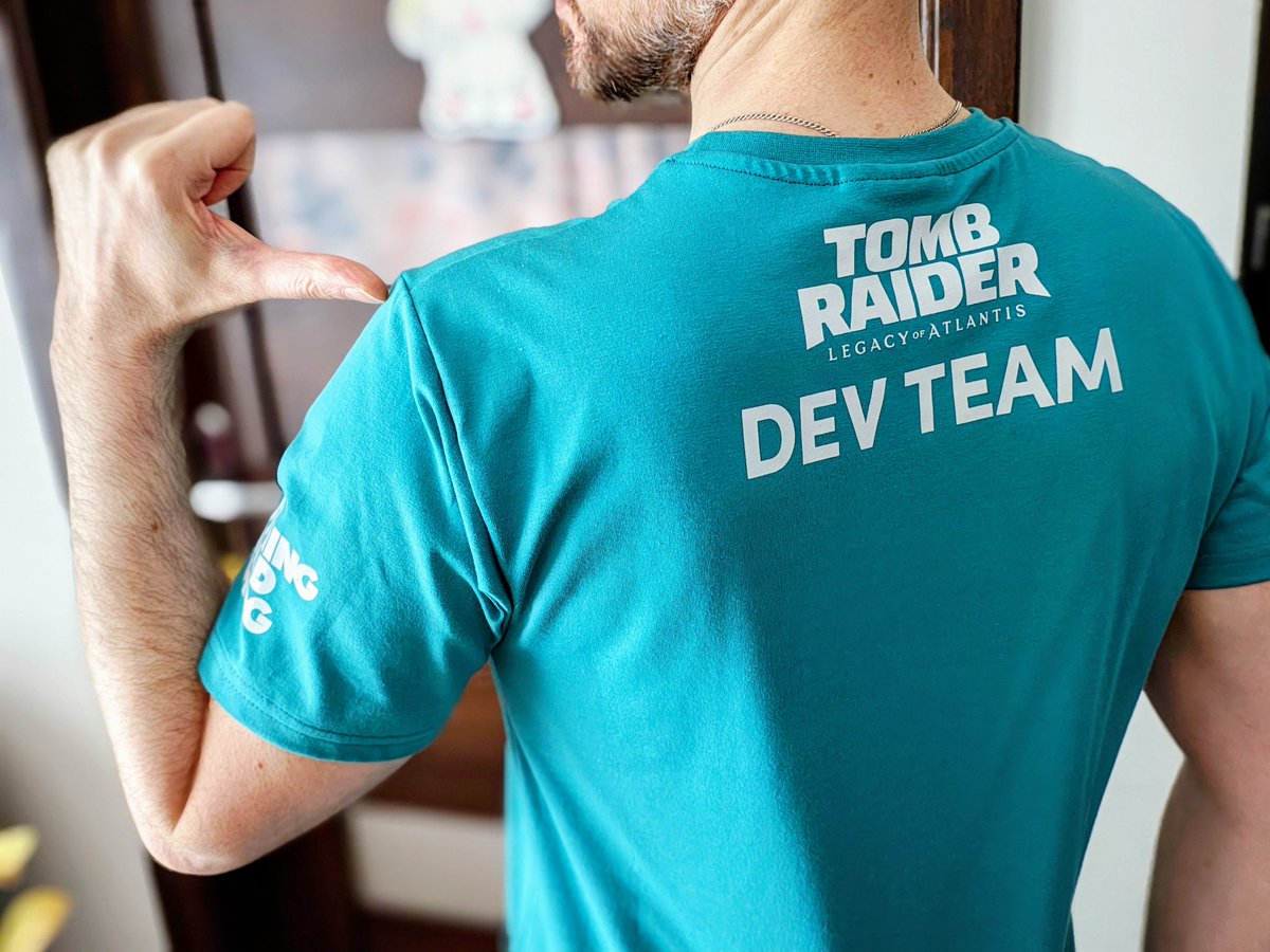 kSzulewa's tweet image. New merch in the house!

Thanks @Flying_Wild_Hog 🩵

#TombRaider #gamedev