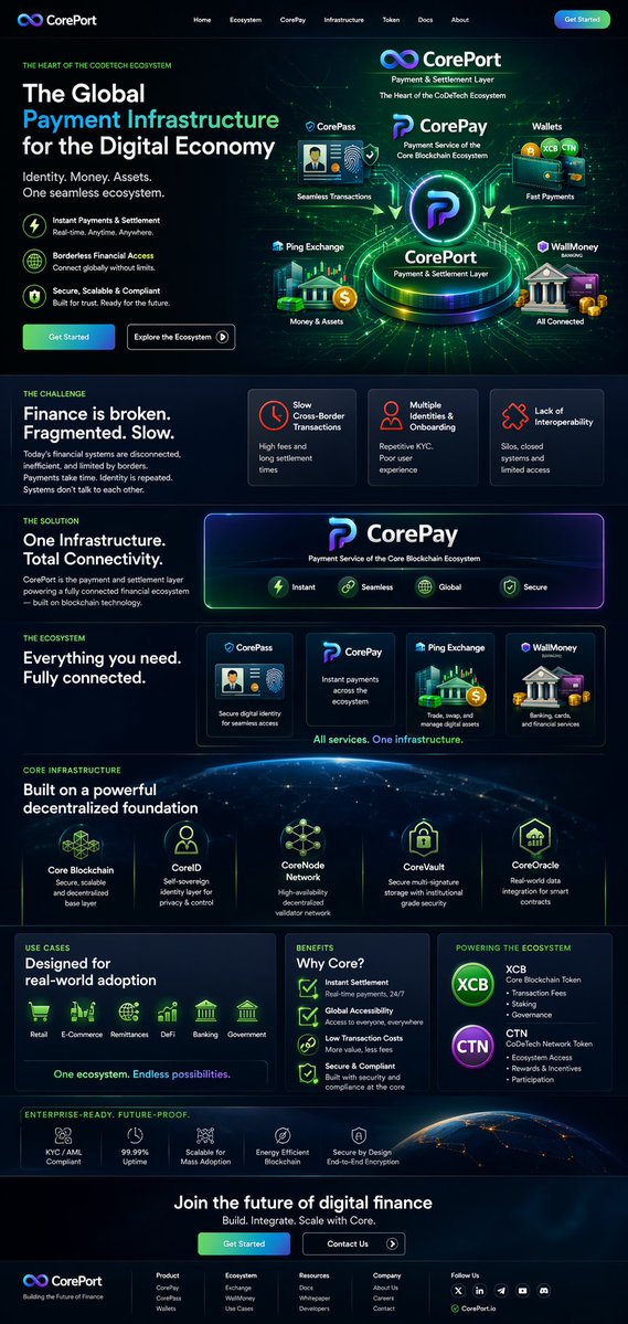 FollowCoDeTech's tweet image. More About Core Blockchain? 
coreblockchainaio.info 👈
More About Ping Exchange?
ping.exchange 👈💚
We are on Telegramm 🙌
t.me/coreblockchain…
t.me/coreblockchain…
You are Welcome 😉
More About XCB Coin #mining ?
catchthatrabbit.com 👈
@CoDeTechCC Love You💚