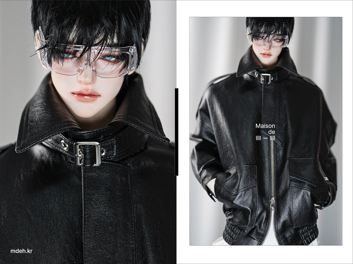 🔜
Biker jacket : 바이커 자켓
Black 블랙, Chocolate brown 초콜릿 브라운
70, 75, (new) 77~78

Maison de H
mdeh.kr