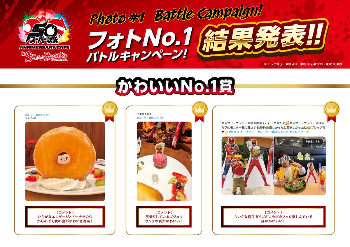 スイーツパラダイスコラボ【公式】 tweet media
