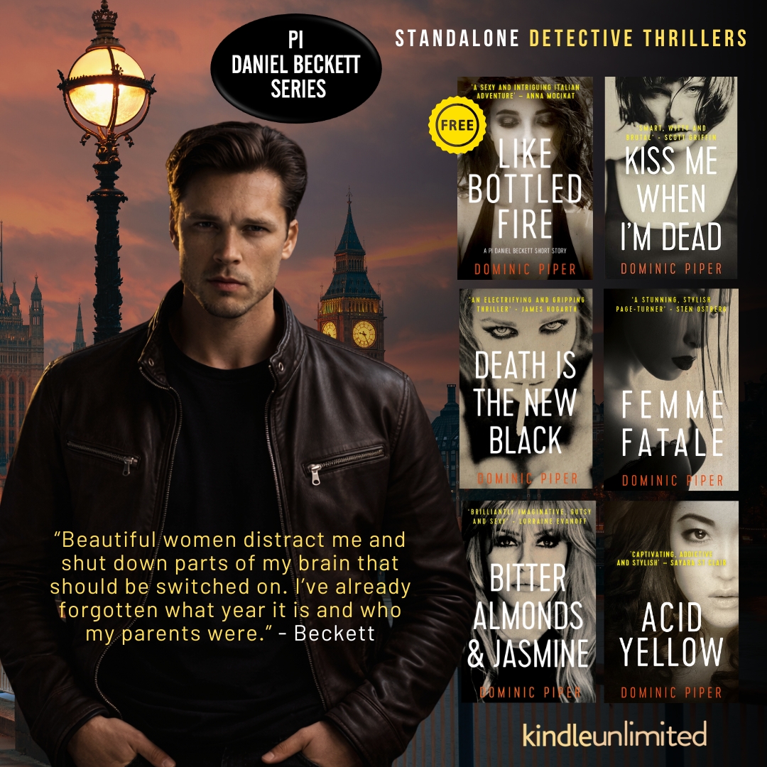 DominicPiper999's tweet image. "This author has a sharp, witty, punchy style of writing which makes it virtually impossible to stop reading."

viewAuthor.at/DominicPiper

#DanielBeckett #PrivateInvestigator #London #Standalone #MustRead #DetectiveThrillers