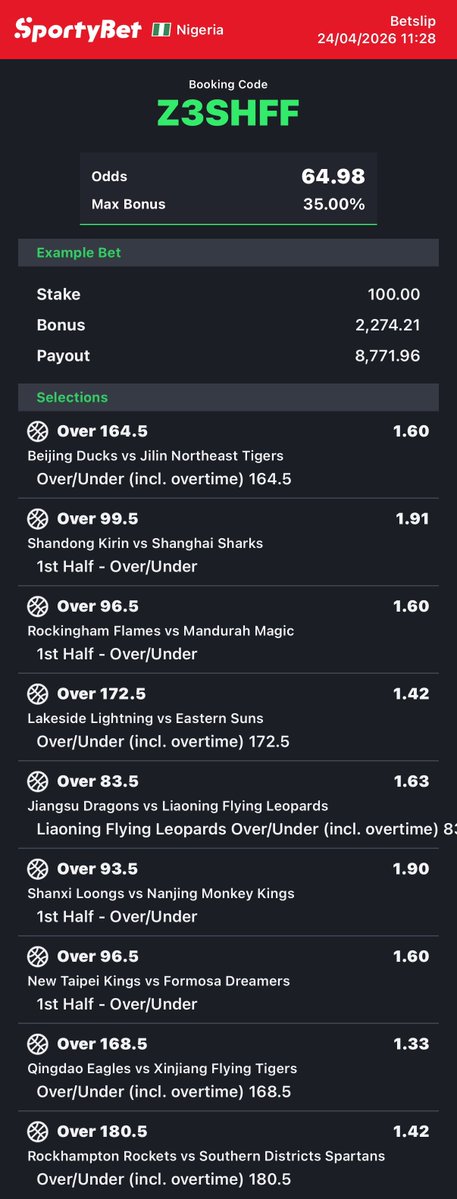 BOOM ODDS🍀 tweet media