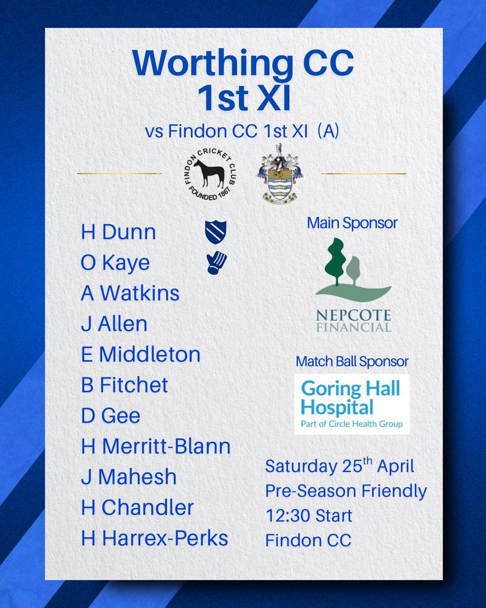 Worthing CC tweet media