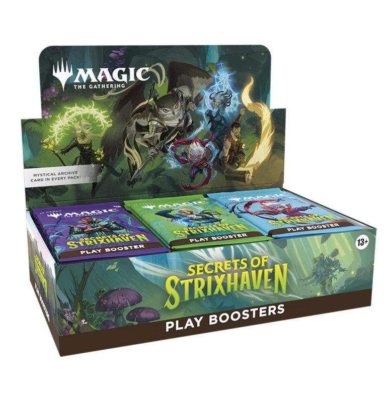 jtoys_com_au's tweet image. Magic the Gathering Secrets of Strixhaven Play Booster Box
buff.ly/kvwWfXx

#jtoys #magicthegatheringsecretsofstrixhaven #preorder #magicthegathering #apr2026