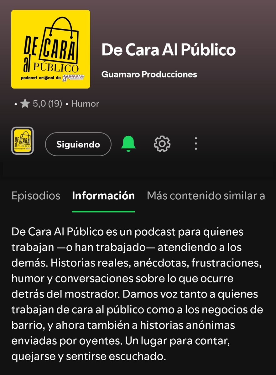 guamarofilms's tweet photo. #caraalpublico 
En todas las plataformas de podcast y música. https://t.co/ujhLK4XgfC