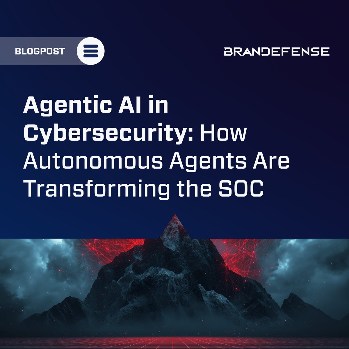 Brandefense's tweet photo. Attackers move in minutes. Can your SOC keep up?

The fastest breakout times are now measured in 4 minutes, while many security teams still rely on manual triage and overloaded analysts.

Our latest blog explores how Agentic AI is transforming cybersecurity operations with:

⚡ Faster alert triage
🔍 Automated investigations
🛡️ Machine-speed containment
📈 100% alert coverage potential

The future SOC is not bigger. It’s smarter.

Read now: https://t.co/N2aAhoUU1d

#CyberSecurity #ThreatIntelligence #SOC #AI #AgenticAI #Brandefense