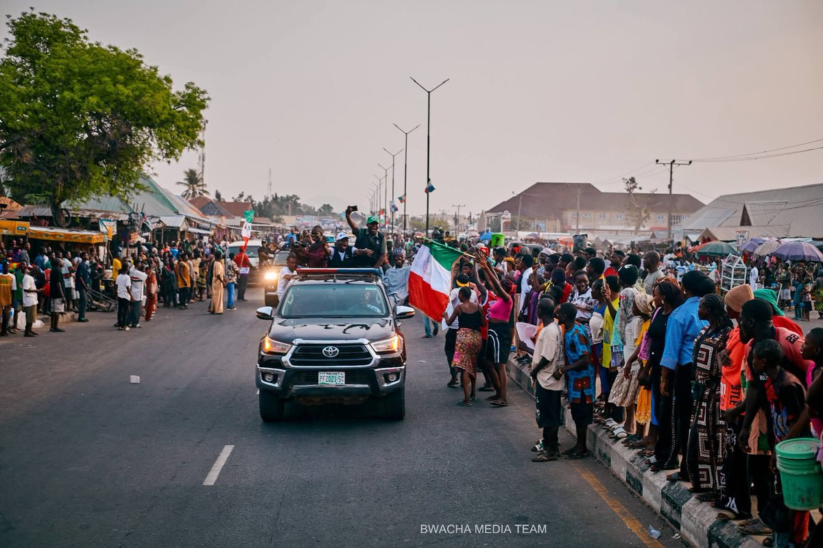 senbwacha's tweet photo. Yesterday in Jalingo, I formally declared my intention to contest for the Governorship of Taraba State under our great party, the PDP. https://t.co/c7twJl7iPe