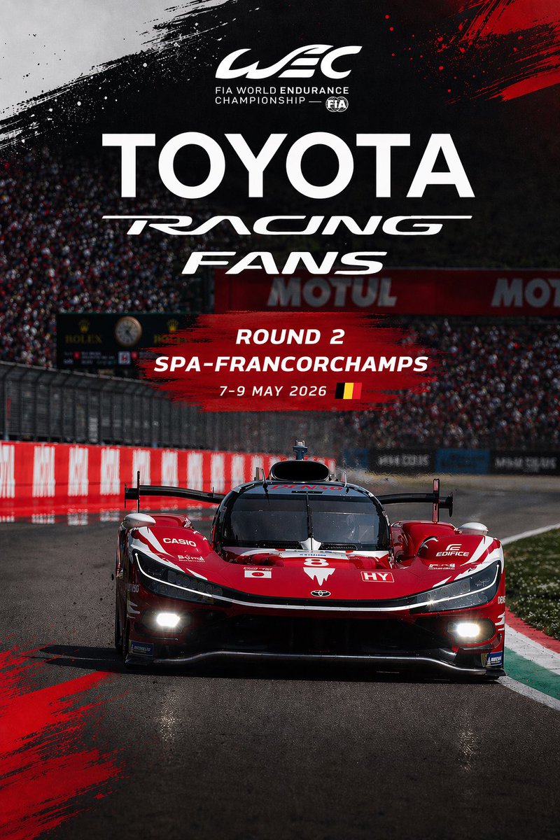 TOYOTA RACING Fans tweet media