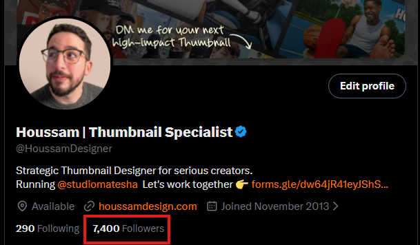 Houssam | Thumbnail Specialist tweet media