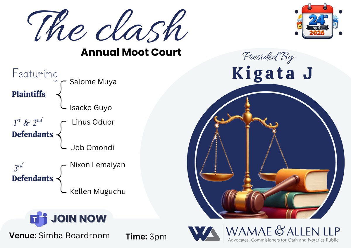 Wamae & Allen LLP tweet media