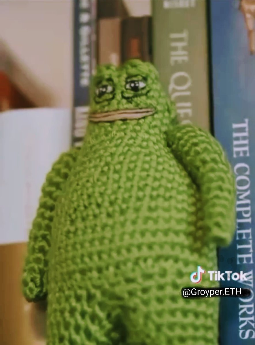 GroyperEthereum's tweet photo. Pre-orders now open for the Groyper plush action figure (not a doll) https://t.co/nJia8BIK28