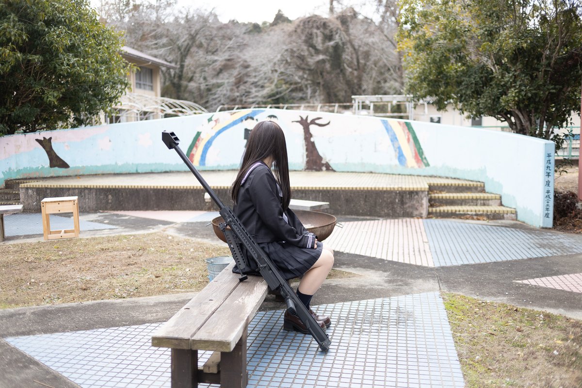 aticotidoti's tweet photo. #武装JK #真木熊5 #架空武装学園 #YAMAGABASE
Model:こうちゃむさん@kohchamcham https://t.co/h2PwEYpqRc