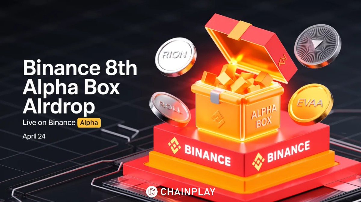 Chainplaygg's tweet image. Don’t miss out on your share of the free crypto pie! 🥧💰

The 8th Binance Alpha Box Airdrop is officially live today, and the rewards are waiting for those who act fast.

Read more in the comments 👇🚀✨

#Binance #Airdrop #CryptoRewards #BinanceAlpha