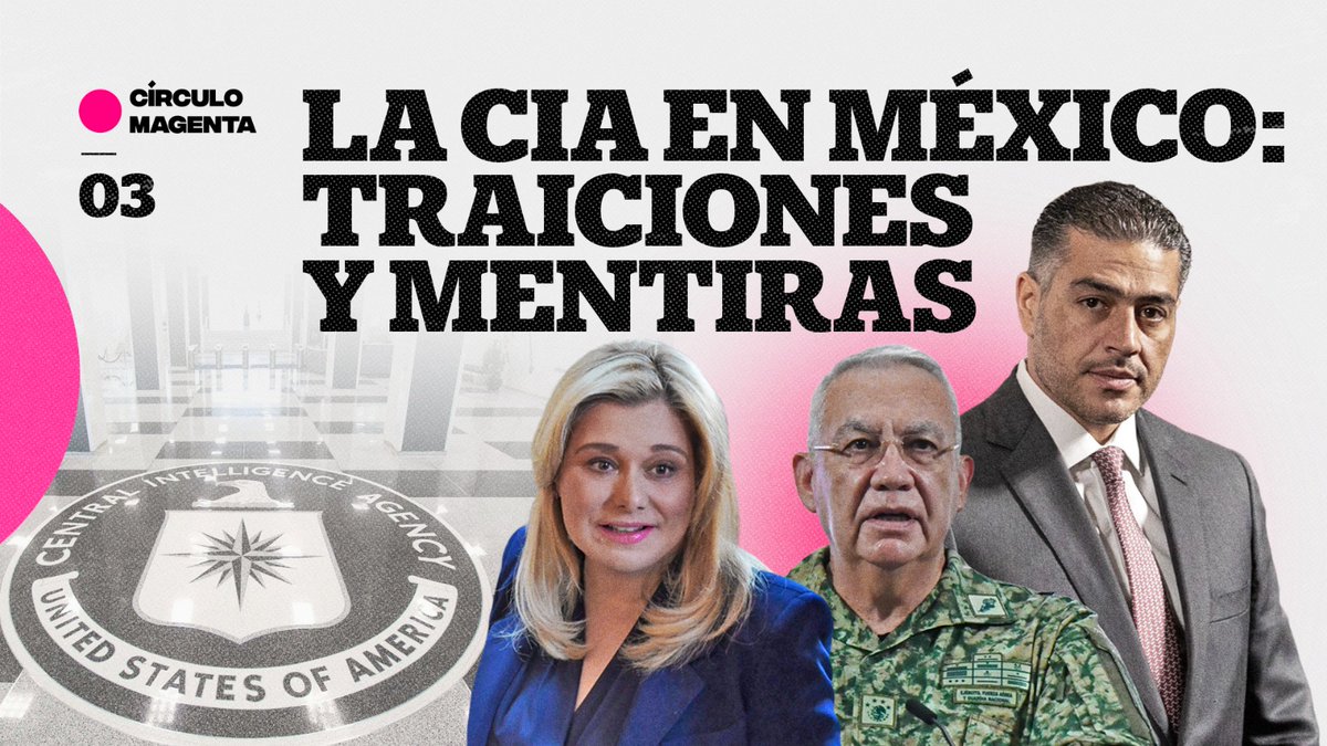CodigoMagentaMx's tweet image. ⭕️ El escándalo en #Chihuahua reveló que la #CIA lleva a cabo operaciones encubiertas en #México. La presidenta @Claudiashein asegura que no tenía conocimiento del operativo. ¿Es creíble la versión de la comandante en jefe de las #FuerzasArmadas?

youtu.be/VTGjJQjcS8A