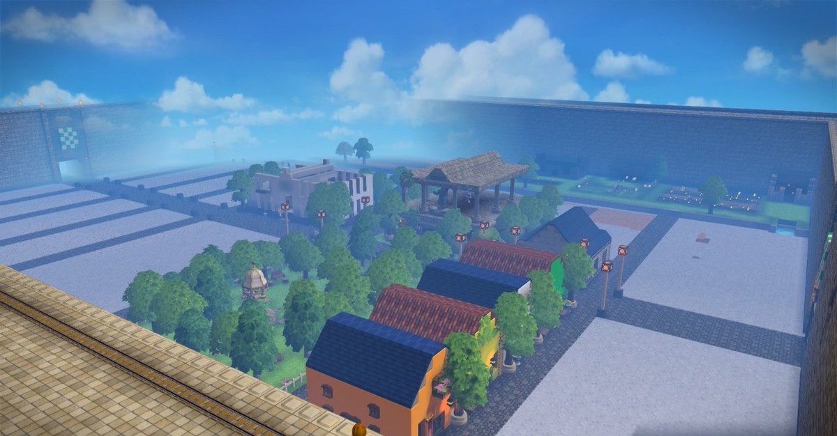 suzumenosamurai's tweet image. 壁の中はまだまだ建築中

#DQB2 #aot