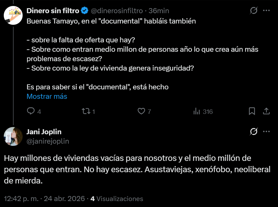 Dinero sin filtro tweet media