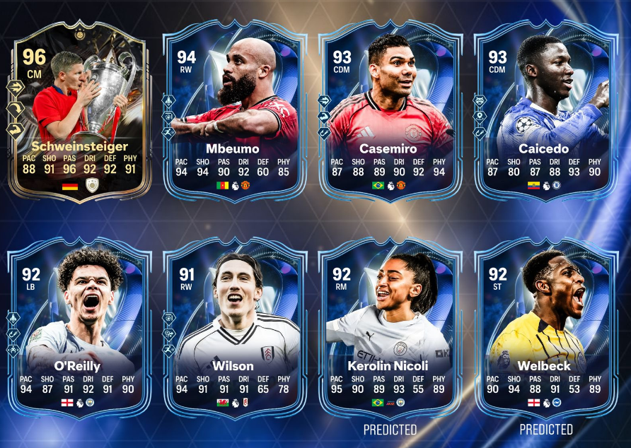 📢Premier League TOTS haftasında gelecek SBC/Görev kartları !

İyi kartlar var ama geçen hafta gibi pahalı geleceklerse anlamı yok maalesef.

#EAFC26 #FC26