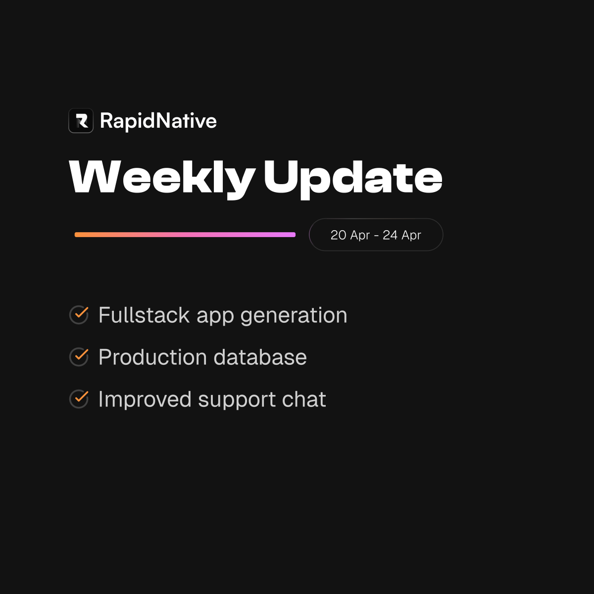 RapidNative tweet media