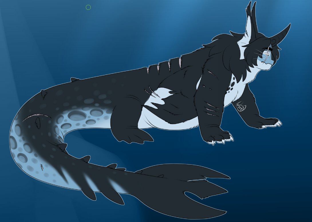 I love my big chunky seal dragon boi