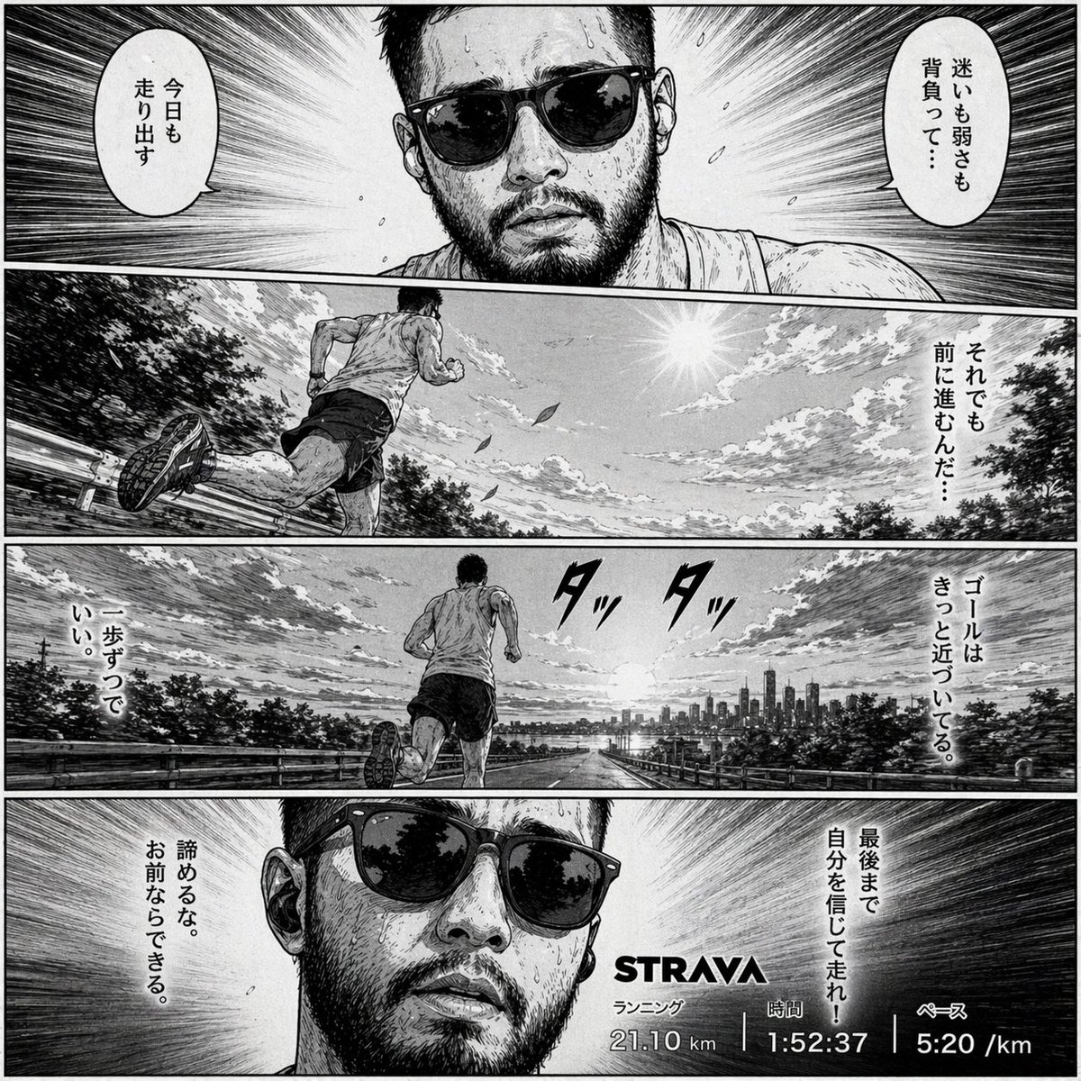 hayuatuhlumpat's tweet image. 一歩ずつ、昨日より遠くへ。#run #running #strava