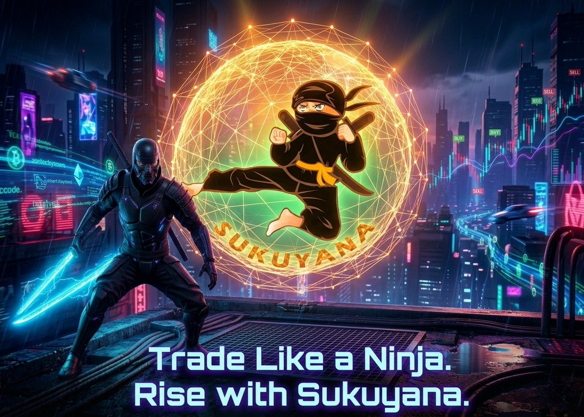 Sukuyanatoken's tweet image. Trade Like a Ninja. Rise with Sukuyana.
#sna #ninja #crypto #bnb