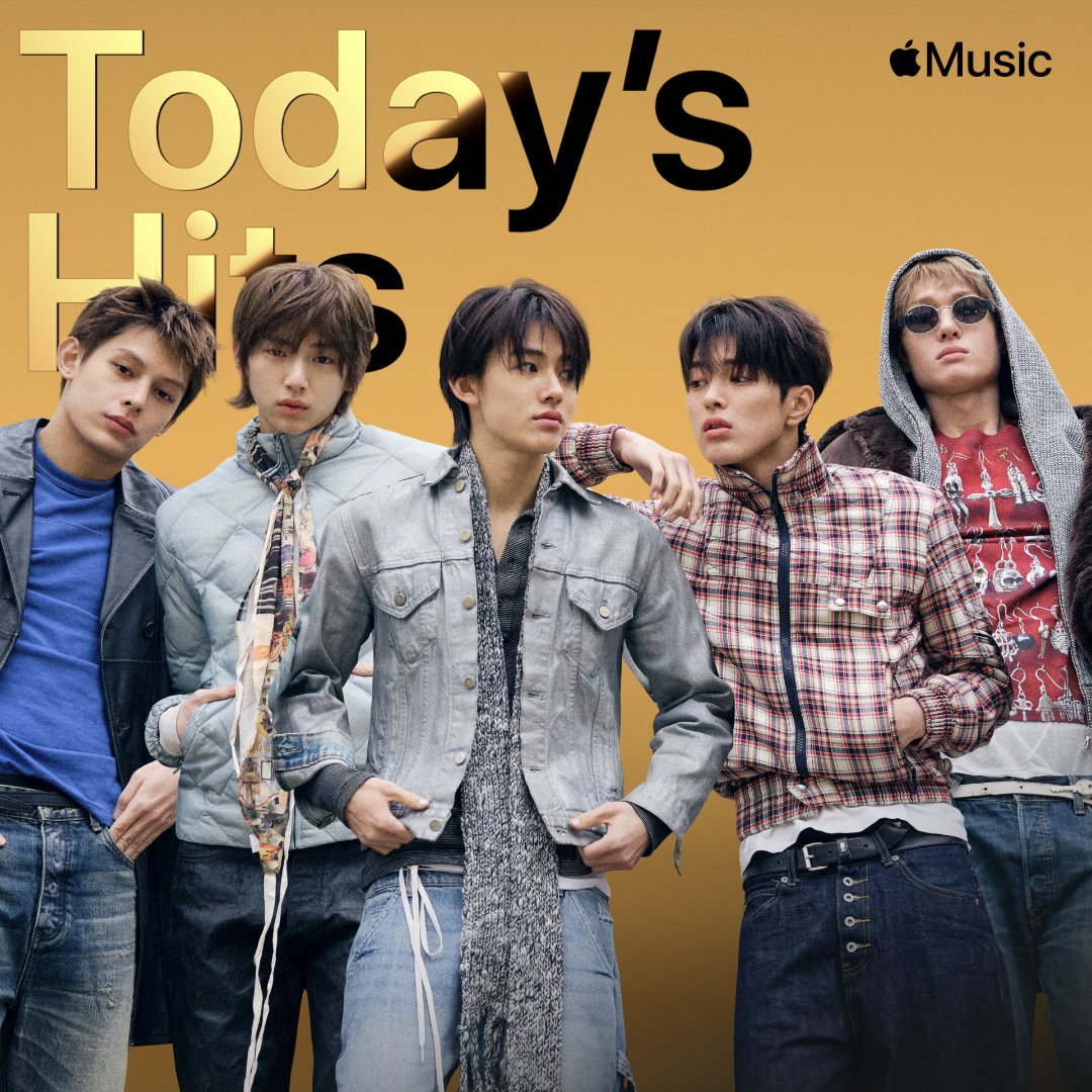 COER 💚 Check out CORTIS on the cover of Today’s Hits in Korea and stream 'REDRED' in #SpatialAudio on <a href="/AppleMusic/">Apple Music</a> 🎵

🎧 music.apple.com/kr/playlist/%E…

#CORTIS #코르티스 #CORTIS_REDRED
#GREENGREEN