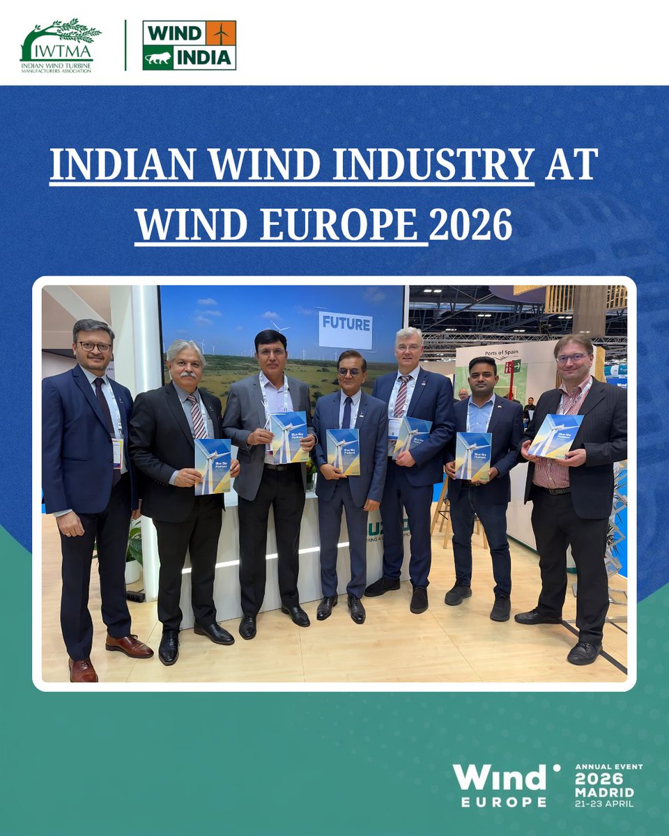 Indian Wind Turbine Manufacturers Association tweet media