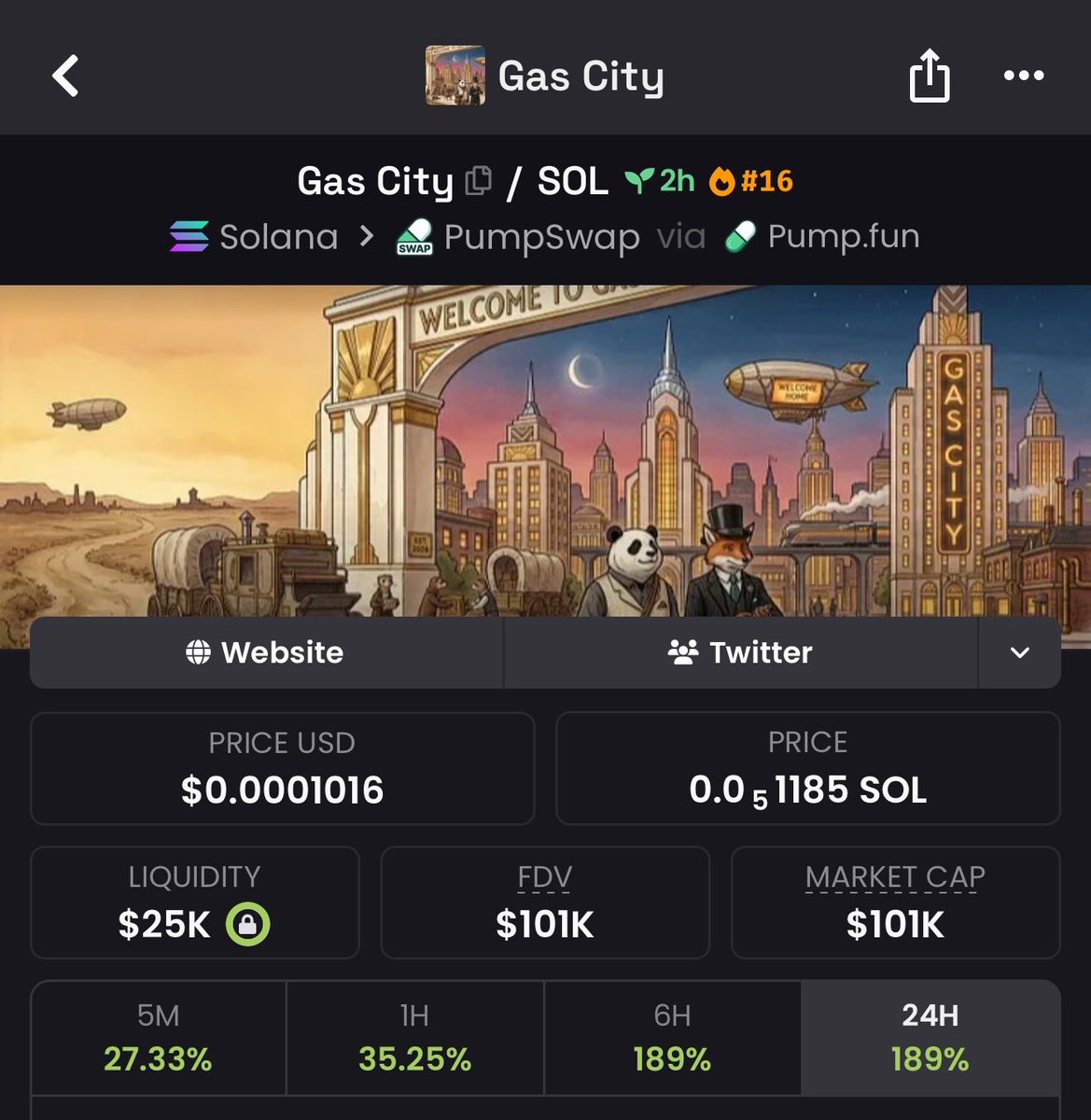 We are #16 on Dex

Hit em rockets 

DGmyQYVQQ4ZyEfzv8ZLeKxgd88CTKA9iHkv4gnLzpump