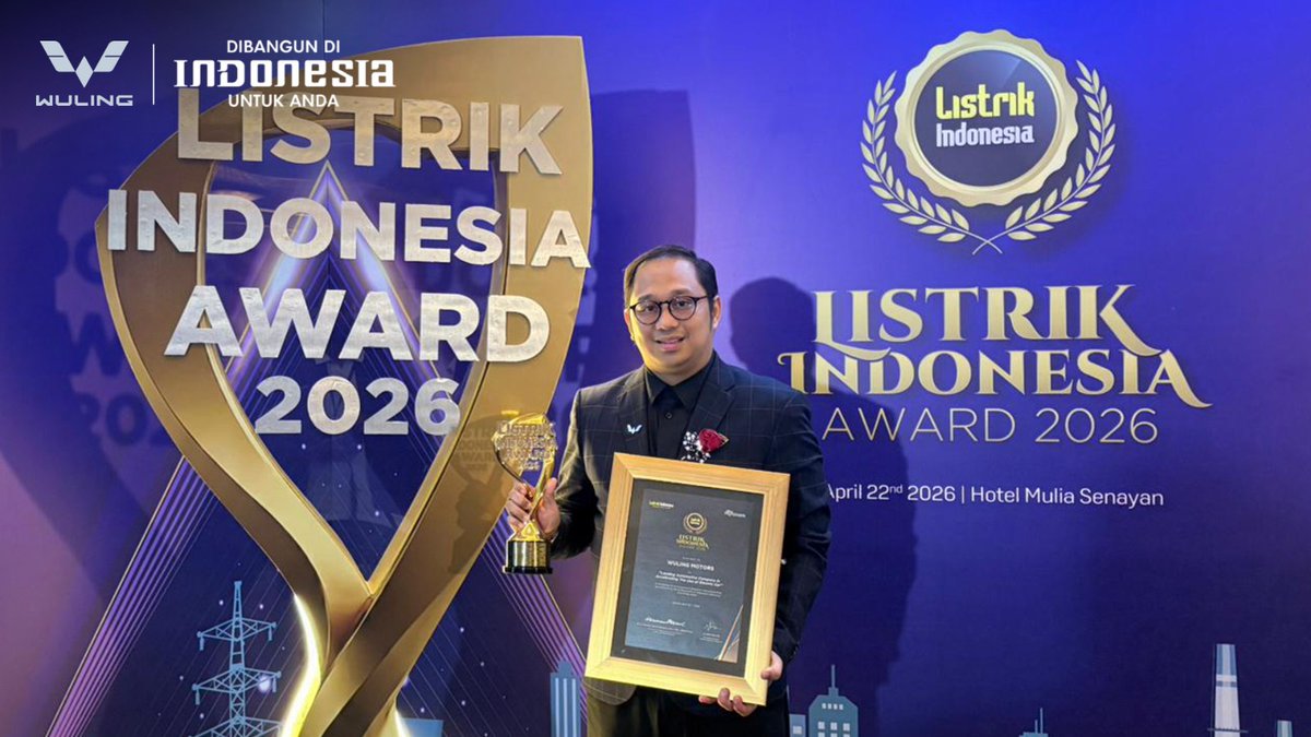 WulingMotorsID's tweet image. Wuling Dinobatkan Sebagai Leading Automotive Company in Accelerating the Use of Electric Cars

Baca selengkapnya: bit.ly/WulingDinobatk…

#WulingMotors #DriveForABetterLife #DriveForAGreenLife #Eksion #ExploringFamilyJourneys