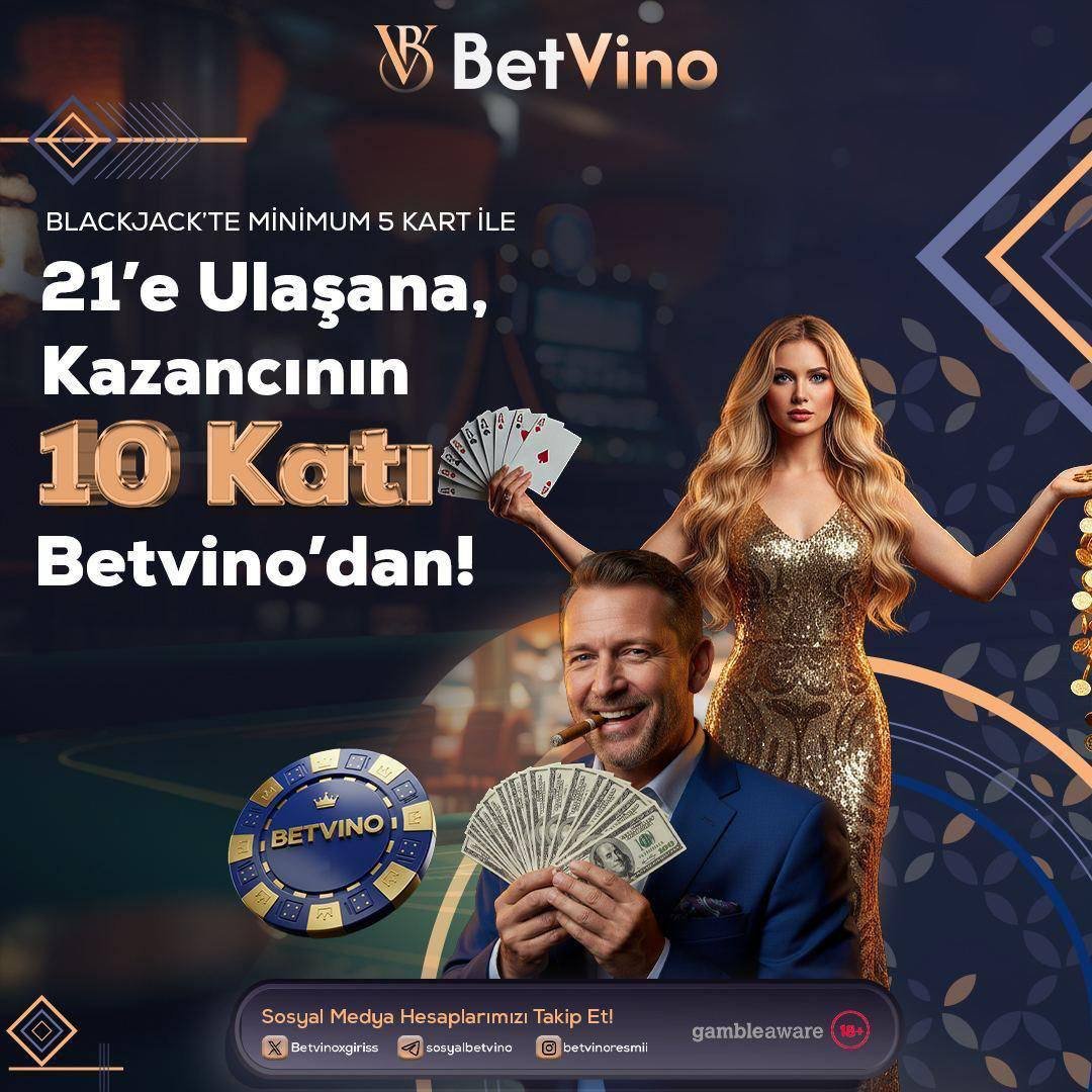 Vinoguncel's tweet photo. ♠ BetVino’da Blackjack’e özel avantaj seni bekliyor.
🃏Minimum 5 kartla 21’e ulaştığında, kazancının 10 katı BetVino’dan!
😊 Hemen siteye giriş yap, masaya otur ve şansını profesyonel ayrıcalıkla büyüt.
🎮 Güncel Giriş: https://t.co/NjY14pfddJ
#slot #Betvino #bonus #frees https://t.co/JbH9O5TRWL