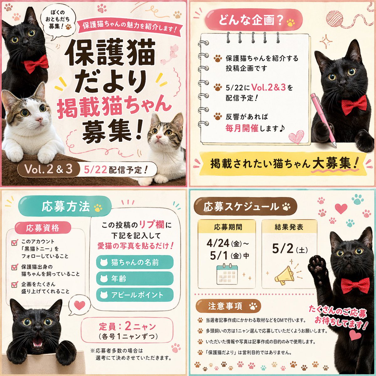 黒猫トニー tweet media