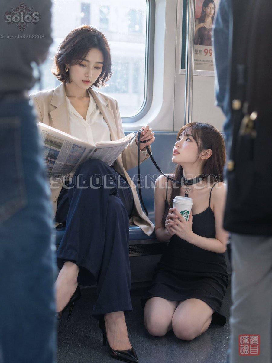 soloS202208's tweet photo. 🚨 這是最近刷屏的 ChatGPT-Image-2 視角！

當「帶著寵物通勤」徹底成為常態……

你要是坐在對面，
  
會假裝看手機，

還是偷偷多拍幾張？

快留言你的真實反應！  
讚＋轉發＝更多日常調教！

#ChatGPTImage2 #les #PetPlay https://t.co/Y6id3VXxRj