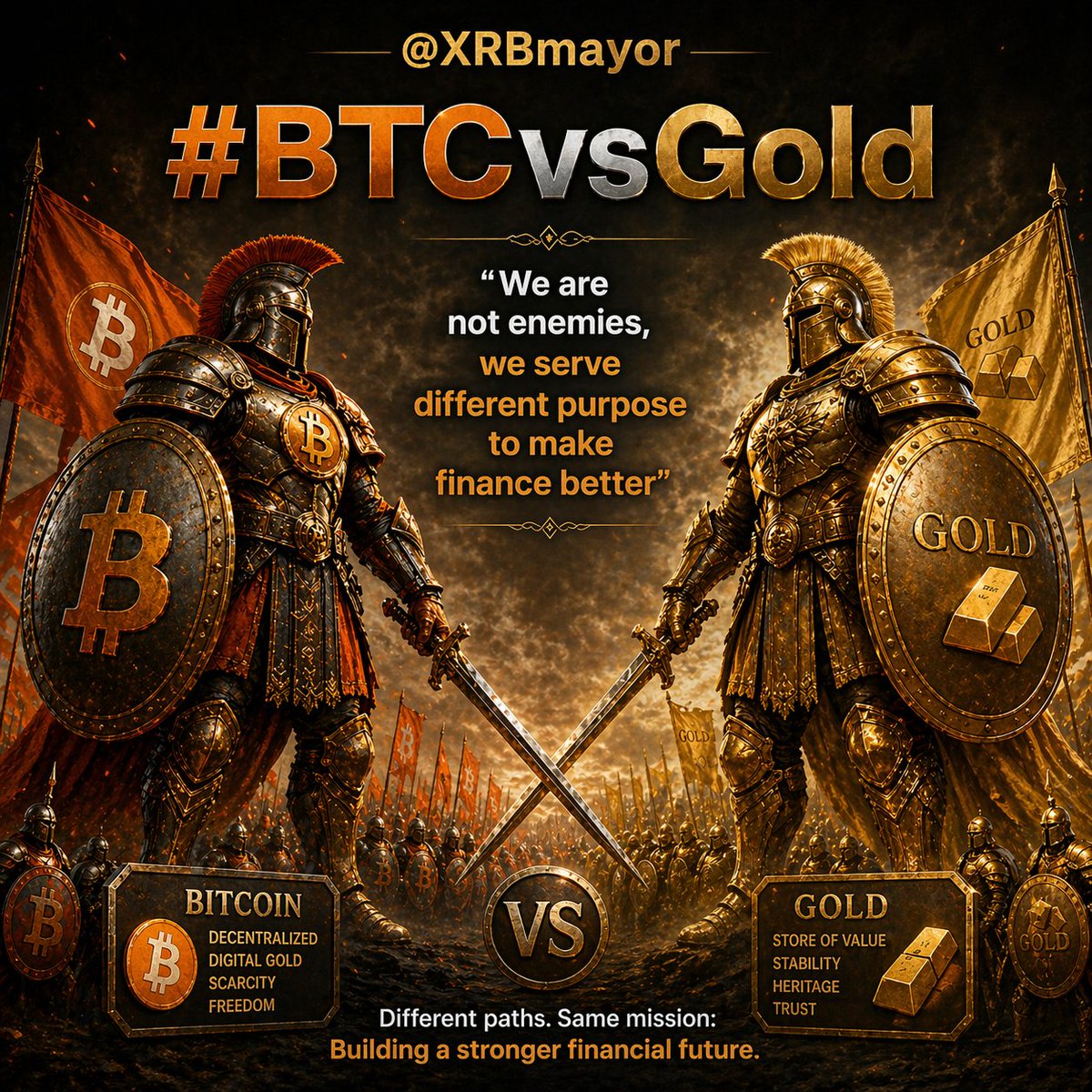 XRB_Mayor's tweet photo. @Bybit_Official @Bybit_Official + use #BTCvsGold
#TeamBTC https://t.co/qW2isnvWMC
