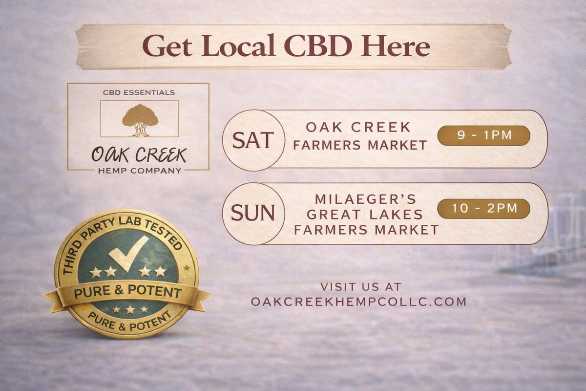 oakcreekhempco's tweet image. 🥦🍓 Don't miss out on the vibrant flavors and community vibes at the farmers market this weekend! Tag someone you'd love to take with you! 👇❤️ #EatLocal #FarmersMarket #WeekendVibes  wix.to/170z8wx