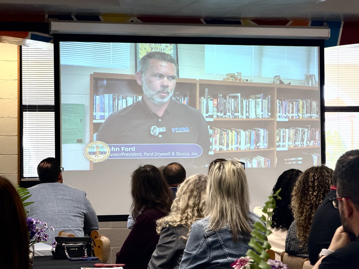 FordDrywall's tweet image. Great to attend the Lee County Advisory Board meeting at Mariner High School and see the tech + trade opportunities being created for students. 🔧💻

Investing in the next generation matters. 👊

#WorkforceDevelopment #SkilledTrades #ConstructionCareers