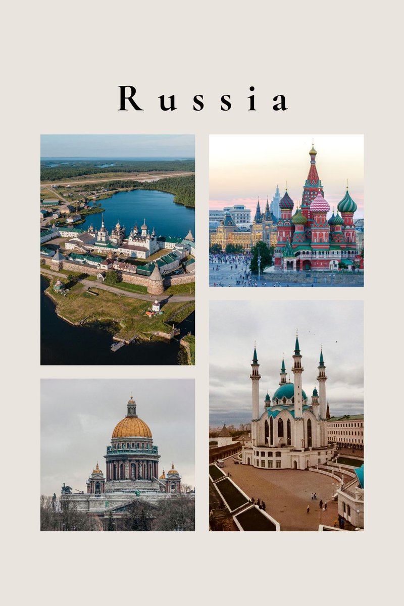 Norenjs78651's tweet photo. 🇷🇺 Russia like you’ve NEVER seen before ✨
From iconic cathedrals to breathtaking landscapes — this country is pure magic 🏰
Ready to explore? 🌍✈️
Plan your next adventure with Go Kite Travel
🔗https://t.co/s0ahhTlvjs

#Russia #TravelRussia #Wanderlust #BucketList #GoKiteTravel https://t.co/ftt1qRaspu