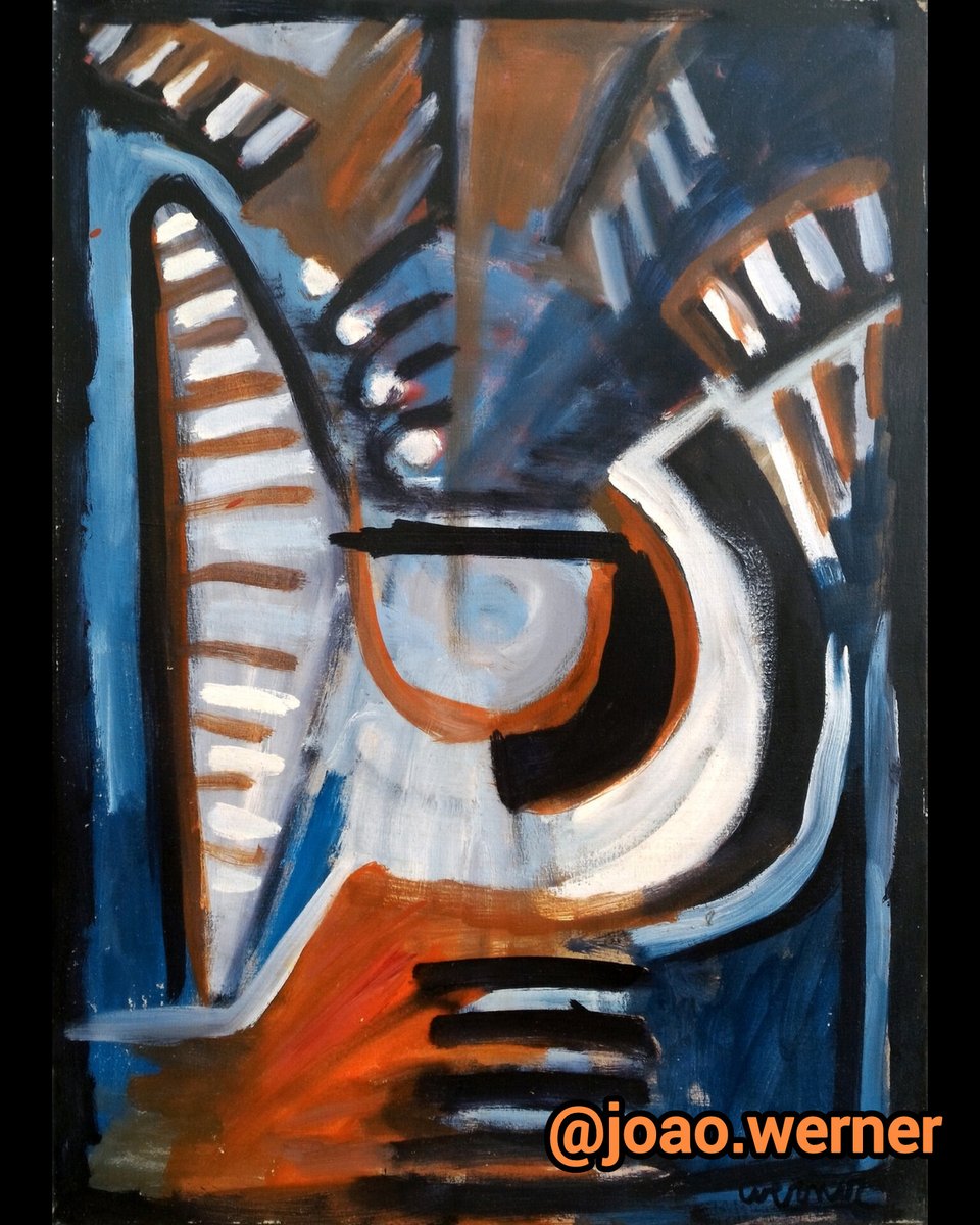 JooWerner3's tweet image. "Busca" (1986)
Painting by João Werner

✓ U$ 500
✓ Opensea.io/JoaoWerner
✓ Apoio PIX: werner.joao@gmail.com
✓ PayPal support: bit.ly/3L71NkB

✓ You can pay me with Bitcoin or Ethereum

#art #artist #nft #painting