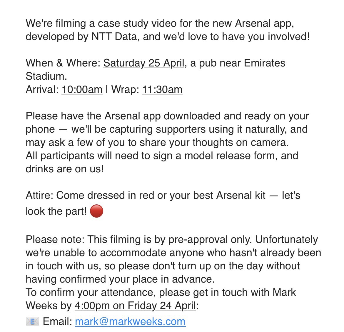 REDaction Gooners tweet media