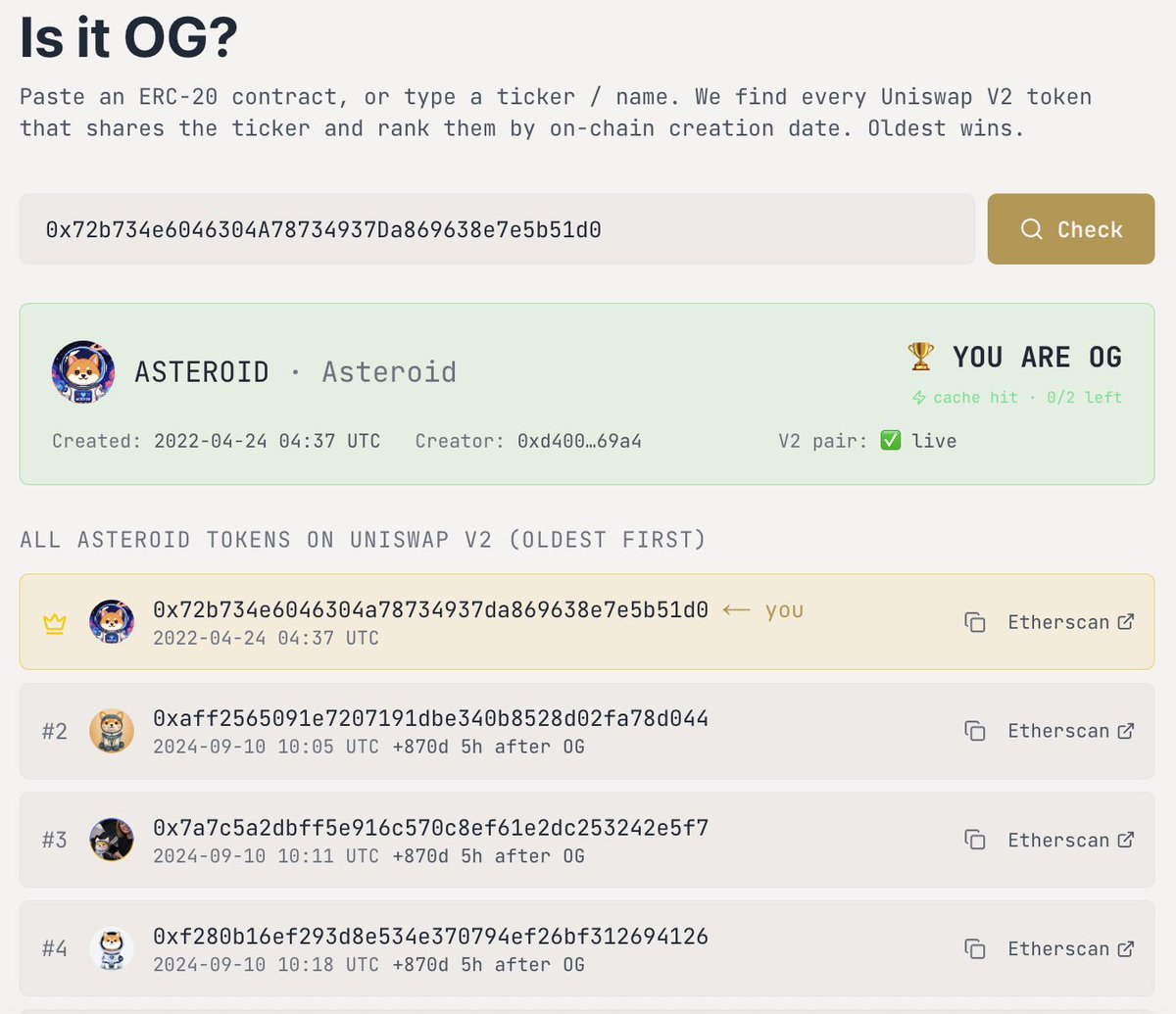 cryptoanzai's tweet photo. $ASTEROID here we go again… pvp season just like NEIRO days 🔨

i'm heavy in the $100m runner, but no harm bagging the other 2 "OG" claims just in case kek

check at https://t.co/Px1C50doQG https://t.co/2hZjJAxive
