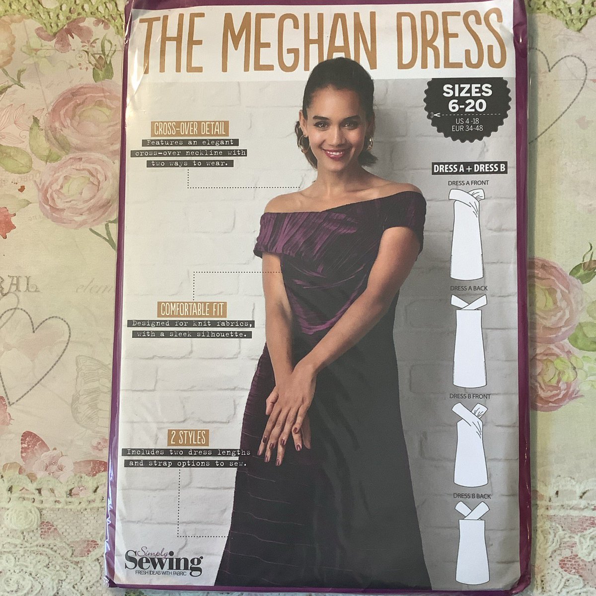 WatsonsVintage's tweet image. NEW LISTING Check out UNCUT The Meghan Dress Simply Sewing Pattern Sizes 6-20 - A Party Stopper Dress ebay.us/m/mtr1y5 #eBay via @eBay_UK #SewingPattern #DressPattern #PartyDress