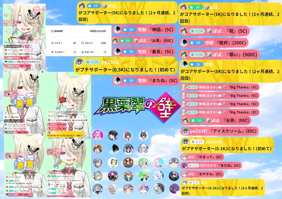 黒葉　翠 tweet media