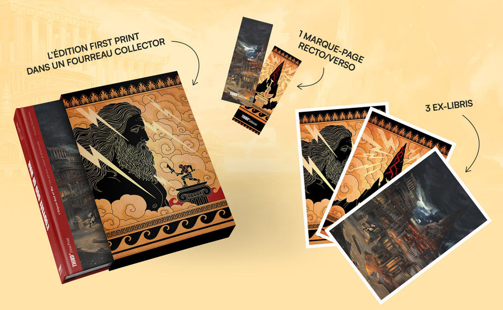 Ed_collector's tweet image. Pour rappel, le nouveau livre sur 𝐋'𝐎𝐝𝐲𝐬𝐬𝐞́𝐞 𝐆𝐨𝐝 𝐨𝐟 𝐖𝐚𝐫: 𝐋'𝐞̀𝐫𝐞 𝐠𝐫𝐞𝐜𝐪𝐮𝐞 : 𝐟𝐮𝐫𝐞𝐮𝐫 𝐞𝐭 𝐛𝐥𝐨𝐜𝐤𝐛𝐮𝐬𝐭𝐞𝐫 est en précommande en édition prestige, first print et standard

+d'info sur le blog = edcol.fr/D6VT

@ThirdEditions #GodOfWar