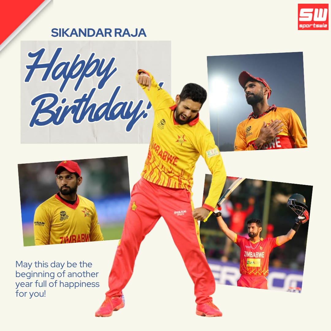 mysportswiz's tweet image. Happy Birthday SIKANDAR RAJA 

Sportswiz.live

#SanjuSamson #RCBvsGT #Rohit #SachinTendulkar #CskvsMI #IPL2026 #Cricket #TeamIndia #HappyBirthdaySachin #Sportswiz